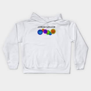 Corona Survivor Kids Hoodie